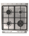 60cm 500 Series Freestanding Cooker, Gas gallery image 2.0