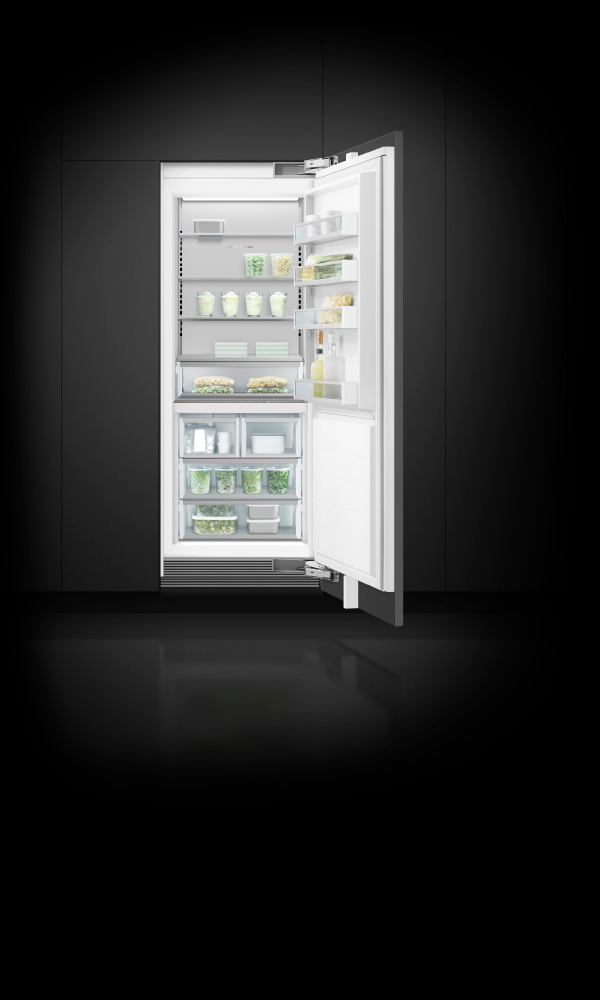 30" Series 9 Integrated Column Freezer, Ice, hero