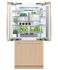 36" Series 7 Integrated French Door Refrigerator Freezer, Ice gallery image 2.0