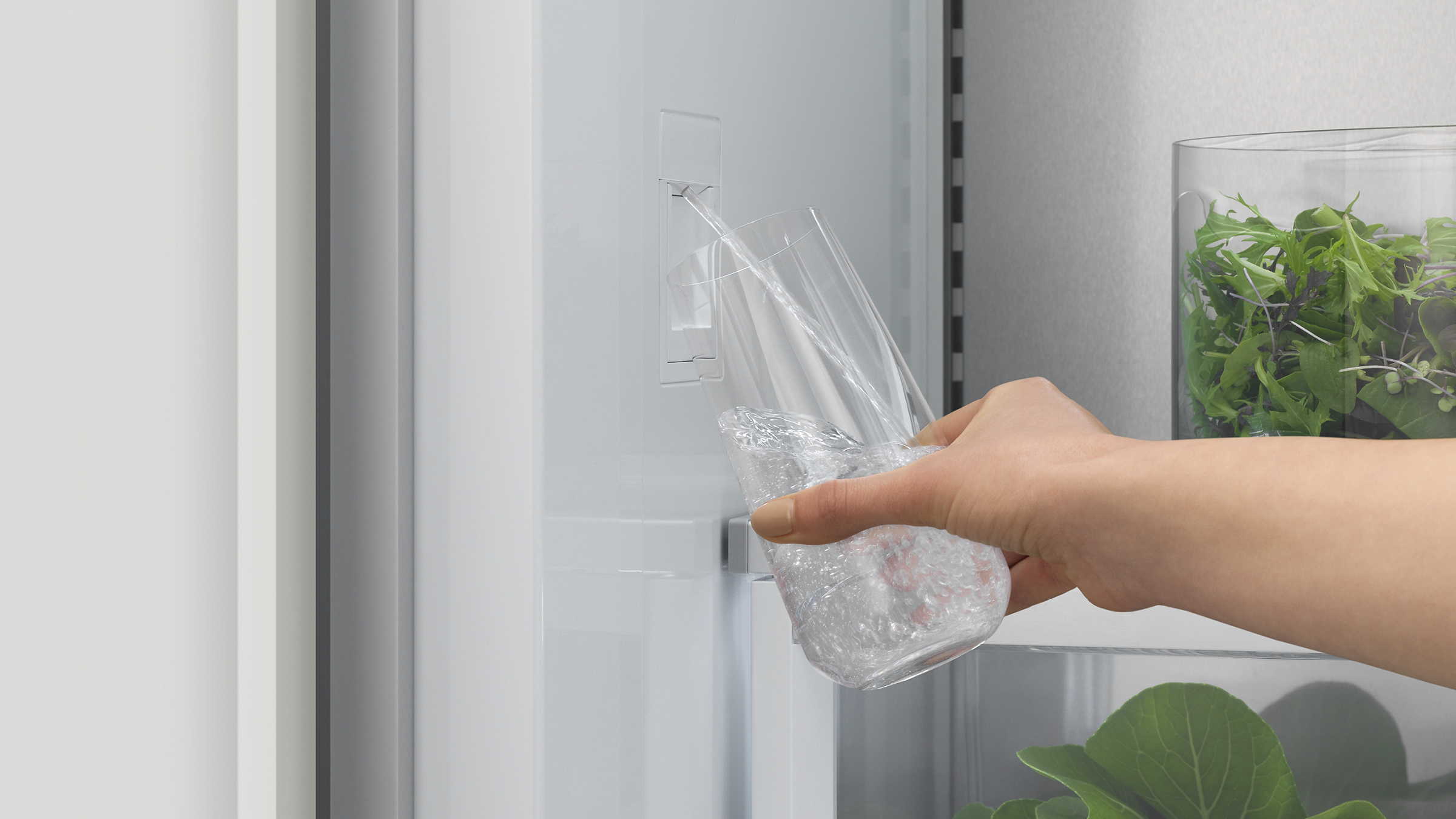 Internal Water Dispenser And Ice Maker
