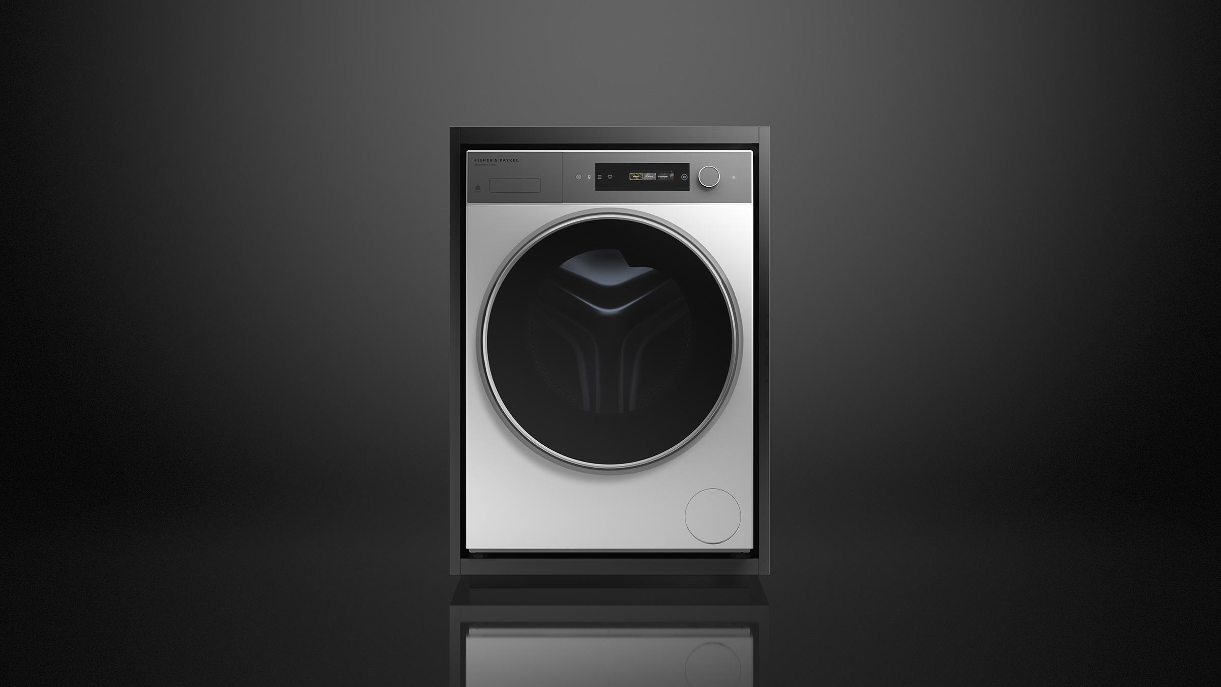 12kg Series 7 Contemporary Front Loader Washer, FlexiDose, hero
