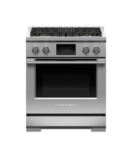 30" Series 9<br>Professional Dual Fuel 4 Burner Self-Cleaning Range