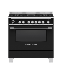 90cm Series 9<br>Classic 5 Burner Dual Fuel Pyrolytic Freestanding Cooker