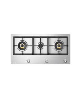 90cm Series 7 3 Burner Gas Cooktop, Natural Gas