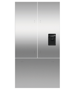 Door panel for Integrated Ice & Water Refrigerator Freezer, 36", French Door, hi-res