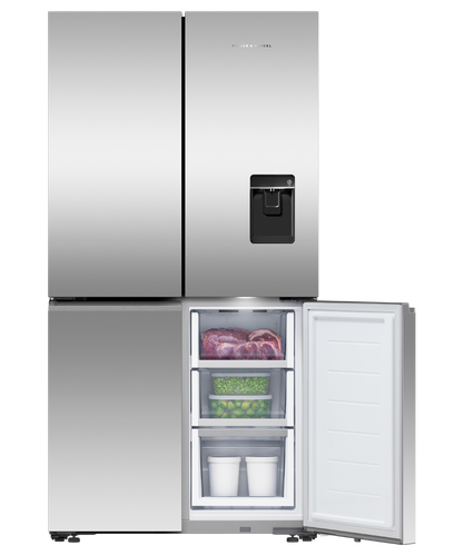 538L Series 7 Quad Door Refrigerator Freezer, Ice & Water