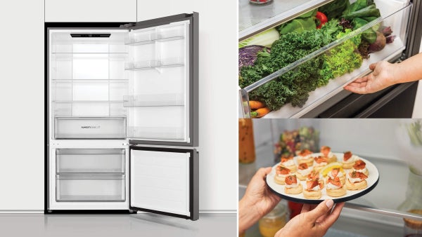 More room for fresh food