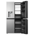 624L 600 Series Quad Door Refrigerator Freezer, Ice & Water, Plumbed, In-door gallery image 2.0