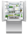 90cm Series 7 Integrated French Door Refrigerator Freezer, Ice & Water gallery image 2.0
