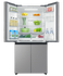 508L 600 Series Quad Door Refrigerator Freezer, Water, Non-plumbed gallery image 4.0