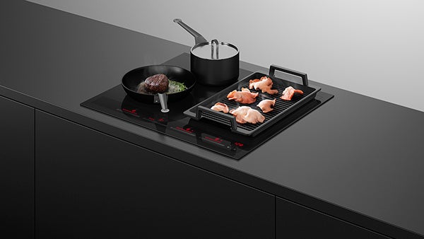 Flexible cooking area
