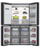 601L 600 Series Quad Door Refrigerator Freezer, Ice & Water, Plumbed, In-door gallery image 4.0