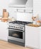 36" Series 9 Professional 6 Burner Dual Fuel Range, Natural Gas gallery image 3.0