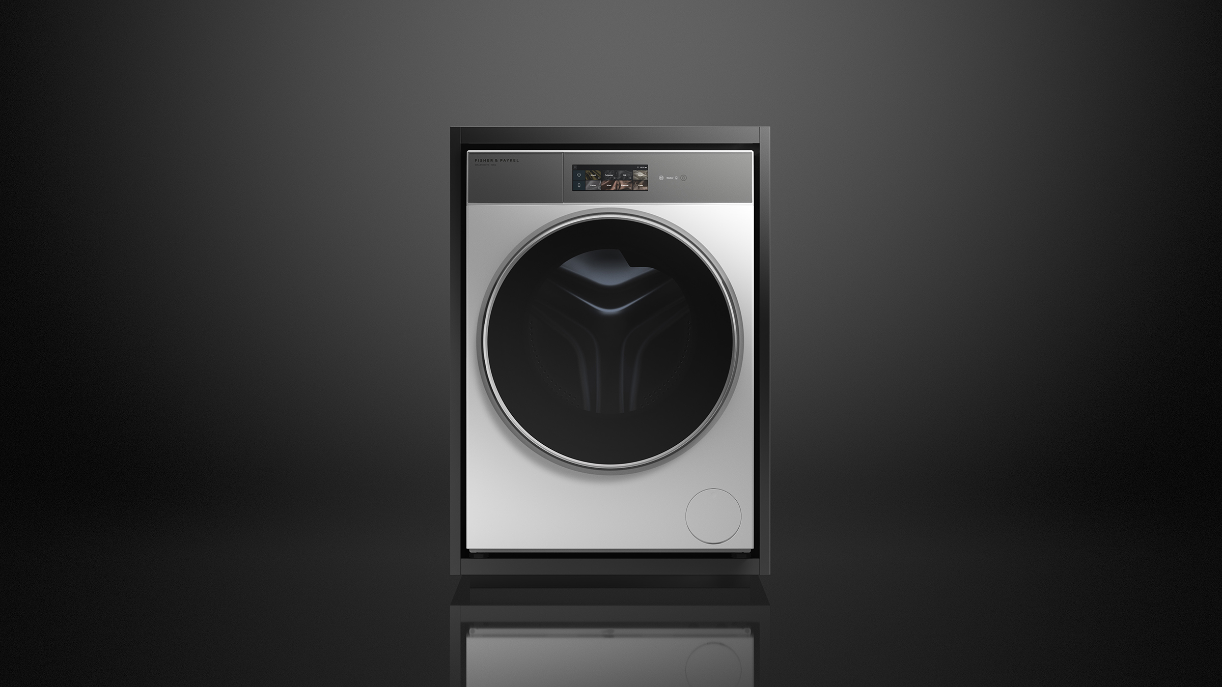 12kg Series 11 Contemporary Front Loader Washer, FlexiDose, hero