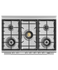 90cm Series 9 Contemporary 5 Burner Dual Fuel Pyrolytic Freestanding Cooker gallery image 3.0