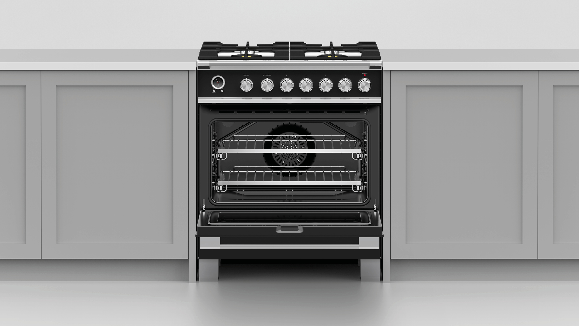 Multi-Shelf Cooking