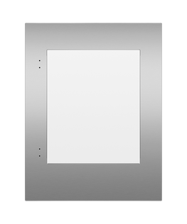 Framed Stainless Right-Hinge Door Panel for Integrated Undercounter Wine & Beverage, 60cm, hi-res