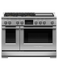 48" Series 9 Professional Dual Fuel 5 Burner with Griddle Self-Cleaning Range, Natural Gas gallery image 1.0