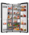 650L 600 Series Side-by-Side Refrigerator Freezer, Ice & Water, Plumbed, In-door gallery image 9.0