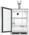 24" Dual Tap Outdoor Beer Dispenser, Left Hinge gallery image 2.0