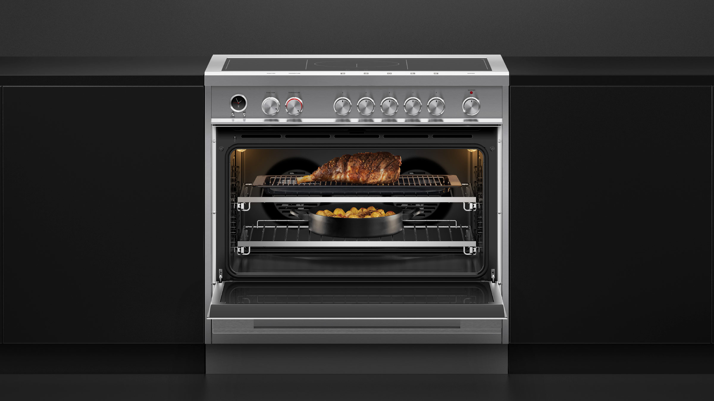 Multi-Shelf Cooking
