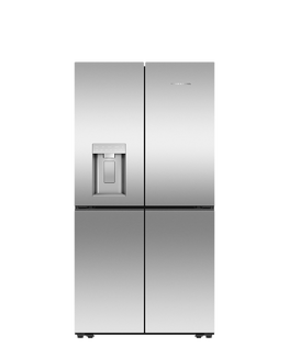 606L Series 7 Quad Door Refrigerator Freezer, Through Door Ice and Water