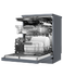 500 Series Freestanding Dishwasher, Steam gallery image 5.0