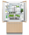 36" Series 7 Integrated French Door Refrigerator Freezer, Ice gallery image 2.0