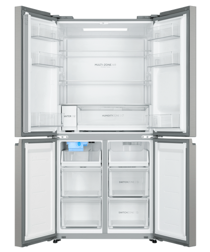 507L 600 Series Quad Door Refrigerator Freezer, Ice & Water