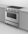 36" Series 9 Classic 5 Zone Induction Self-Cleaning Range, 2 SmartZones gallery image 6.0