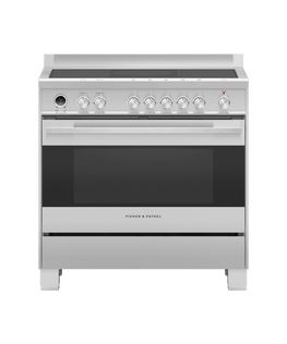 90cm Series 9<br>Contemporary 5 Zone Induction Pyrolytic Cooker