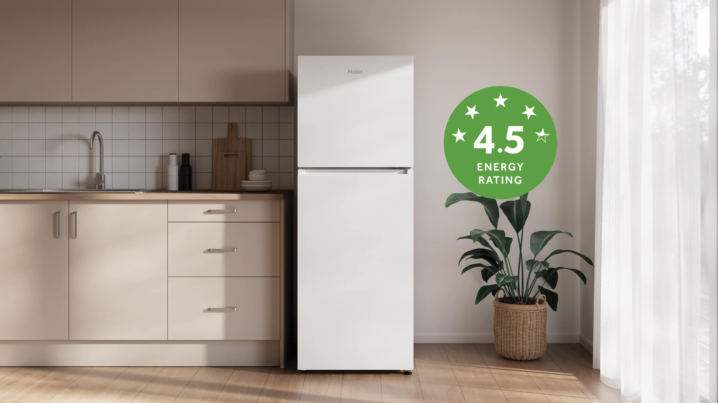 311L 300 Series Refrigerator Top Freezer - HRF330TW | Haier New