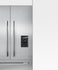 90cm Series 7 Integrated French Door Refrigerator Freezer, Ice & Water gallery image 4.0