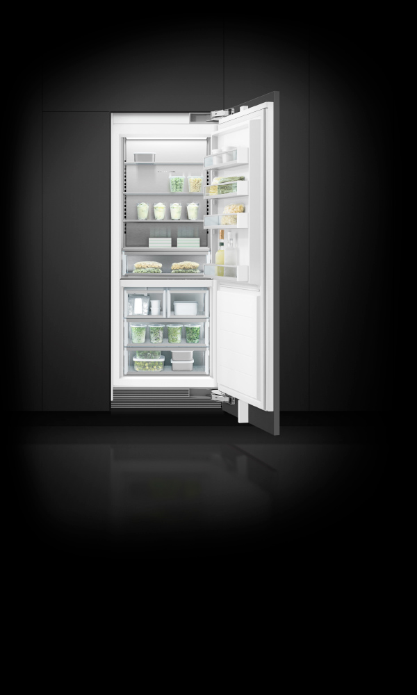 76cm Series 11 Integrated Column Freezer, Ice, hero