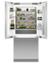 36" Series 11 Integrated French Door Refrigerator Freezer, Ice & Water gallery image 4.0