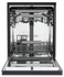 600 Series Freestanding Dishwasher, Steam, DualPower Spray Arm gallery image 5.0