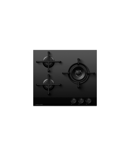 60cm Series 9<br>3 Burner Gas Cooktop