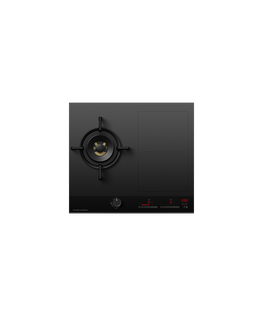 60cm Series 9<br>1 Burner 2 Zone Hybrid Cooktop