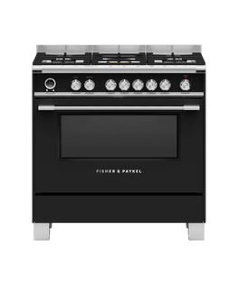 90cm Series 9<br>Classic 5 Burner Dual Fuel Pyrolytic Cooker