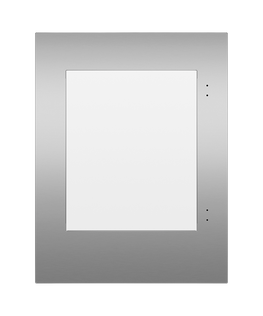 Framed Stainless Left-Hinge Door Panel for Integrated Undercounter Wine & Beverage, 60cm, hi-res