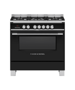 90cm Series 7<br>Classic 5 Burner Dual Fuel Cooker