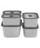 Food Preparation Storage Containers, 5-piece set gallery image 1.0