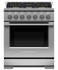 30" Series 7 Professional 5 Burner Gas Range, Natural Gas gallery image 1.0
