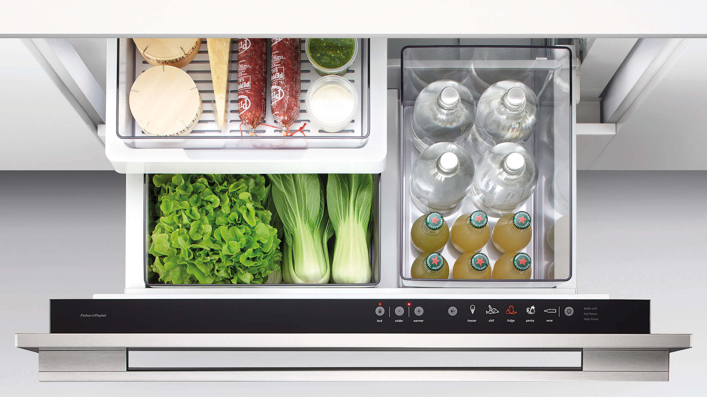 Integrated CoolDrawer™ Multi-temperature Drawer