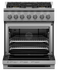 30" Series 7 Professional 5 Burner Gas Range, Natural Gas gallery image 2.0