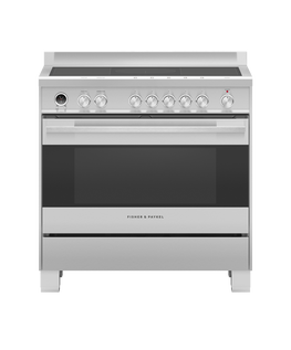 90cm Series 9<br>Contemporary 5 Zone Induction Pyrolytic Freestanding Cooker