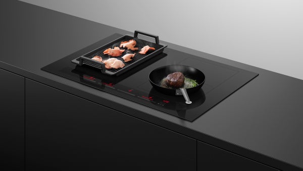 Large, flexible cooking area