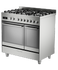 90cm Series 7 Contemporary Dual Fuel 5 Burner Freestanding Cooker gallery image 4.0