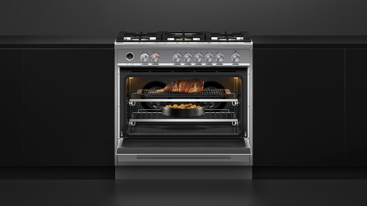 Multi-Shelf Cooking