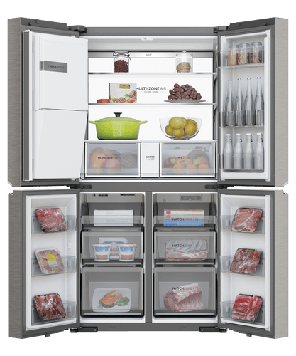 601L 600 Series Quad Door Refrigerator Freezer, Ice & Water
